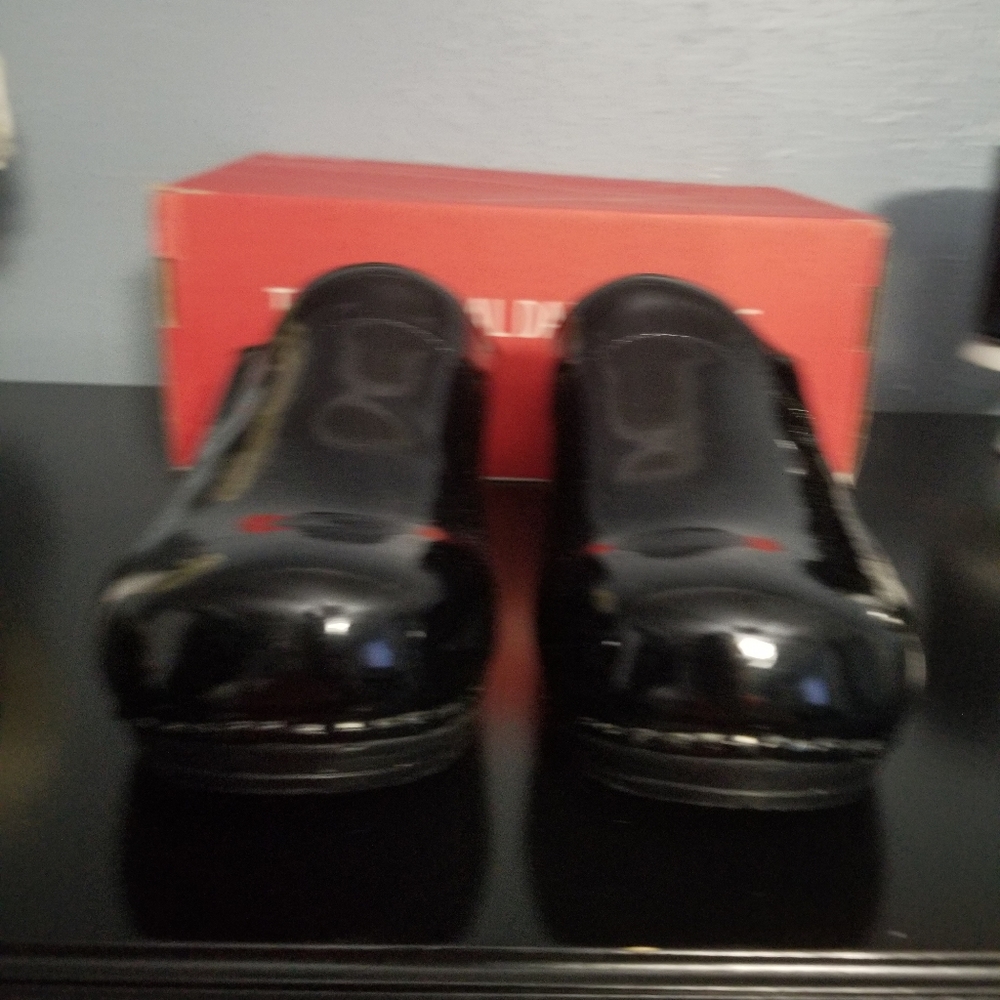 Sanita Patent Leather Clog